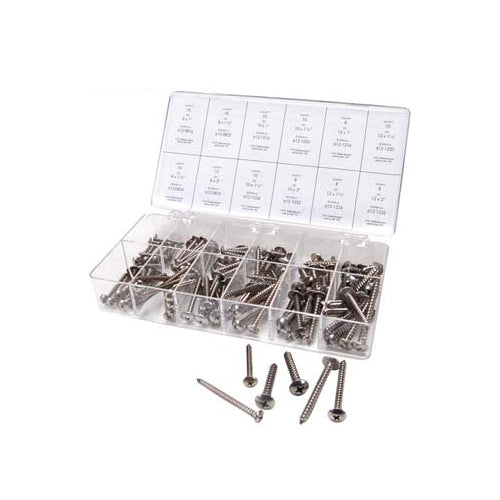 7991005 B2BFSI - Sheet Metal Screw Kit (112 Pieces) 7991005 B2BFSI - Sheet Metal Screw Kit (112 Pieces)